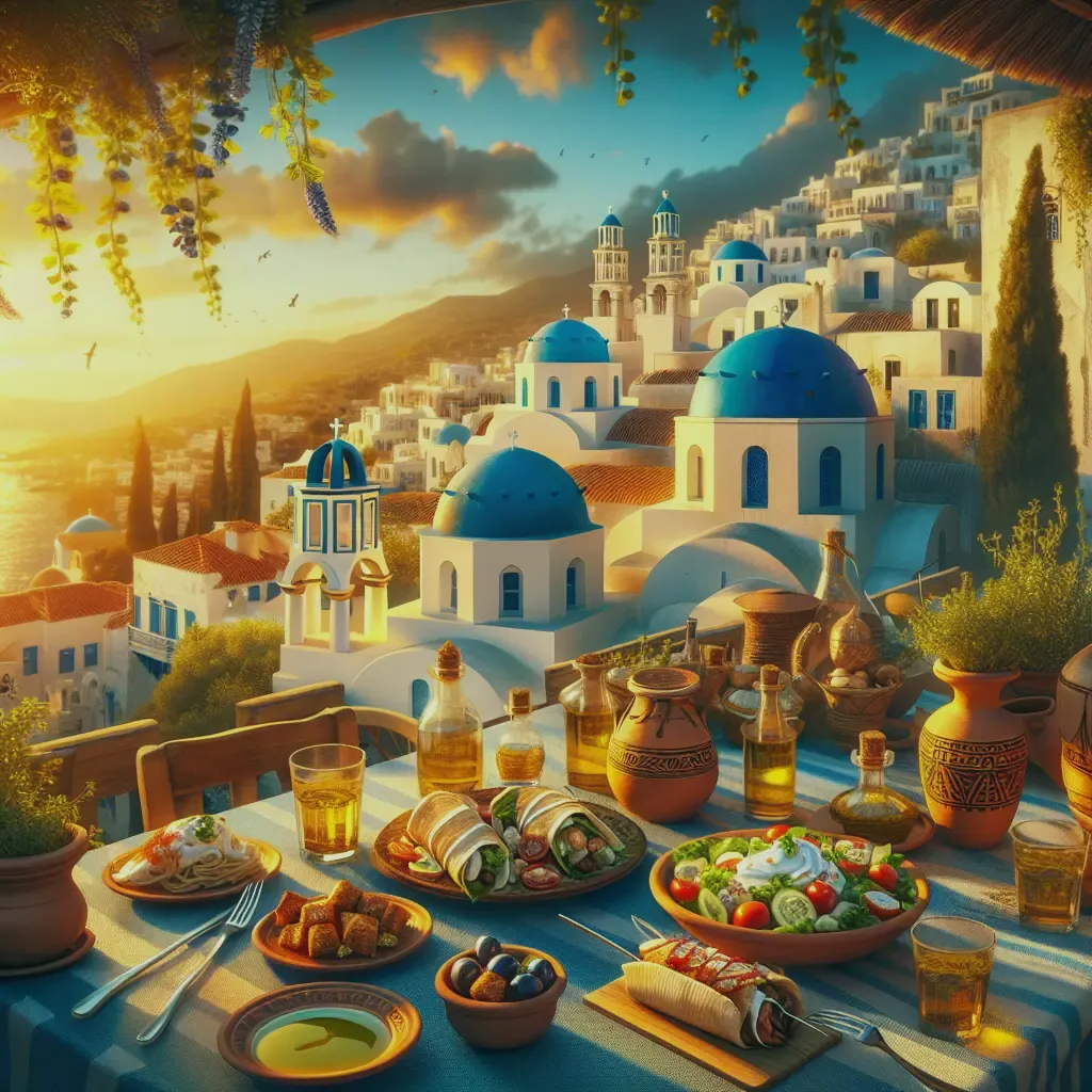 Savourez le Soleil : Une Aventure Culinaire à Travers les Saveurs de la Grèce